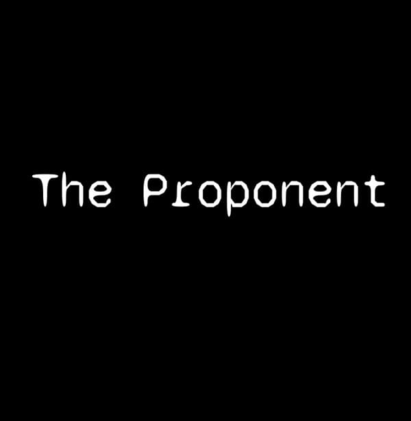 The Proponent Poster