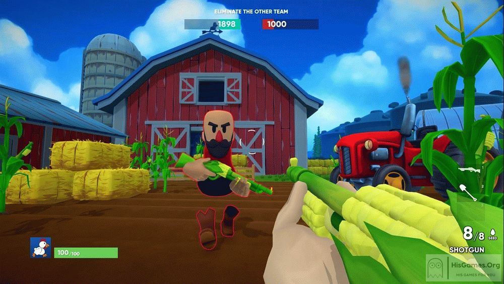 slap the pig to go faster shotgun farmers
