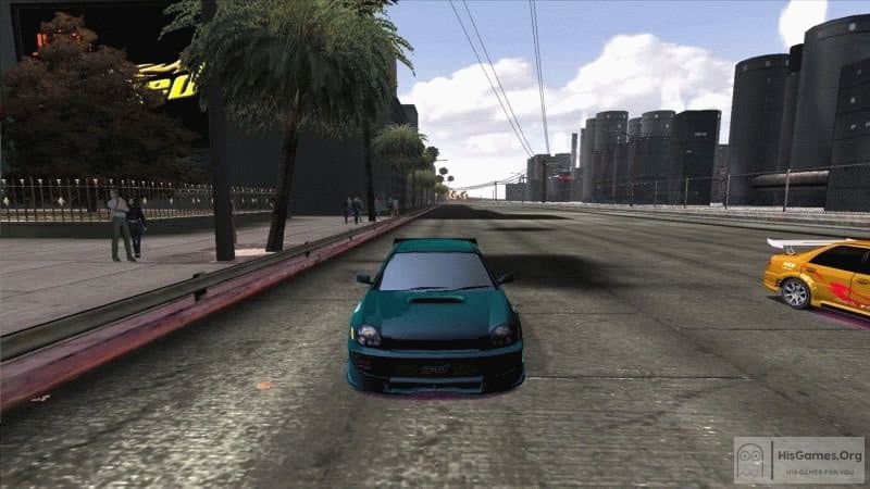 juiced racing game ad