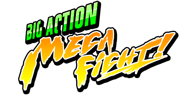 Big Action Mega Fight! Logo