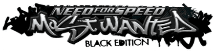 NFS Most Wanted 2005 Black Edition Logo