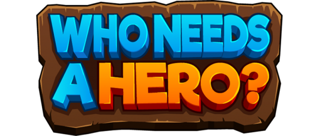 Who needs a hero? logo