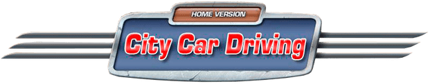 City car driving logo