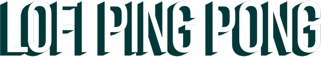 Lofi ping pong Logo