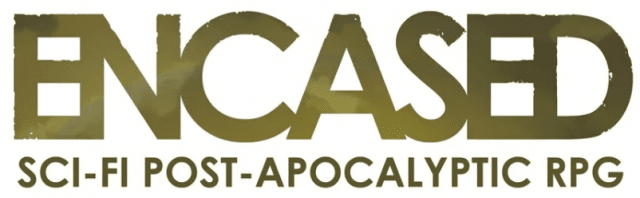Incluido: un logotipo de juego de rol de ciencia ficción postapocalíptico