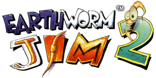 Solucan Jim 2 logosu