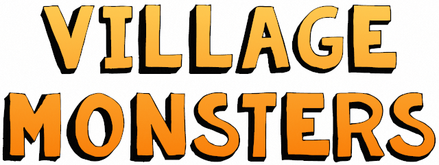 logotipo do monstro da vila