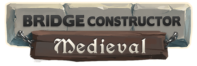 Medieval bridge builder logo