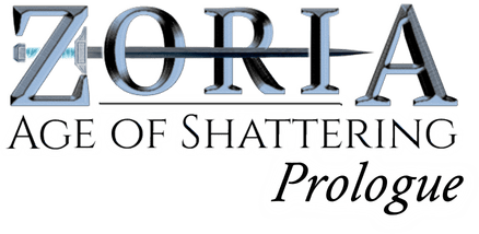 Logotipo del prólogo de Zoria: Age of Shattering