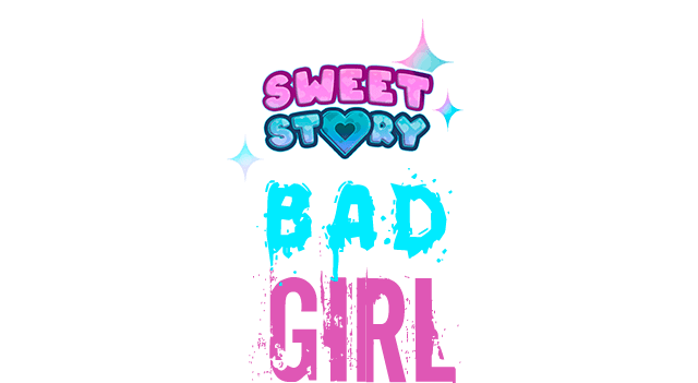 Logotipo de la chica mala de la dulce historia