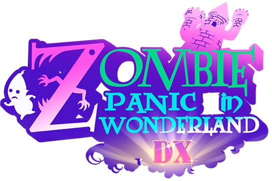 Pânico Zumbi no País das Maravilhas DX logo