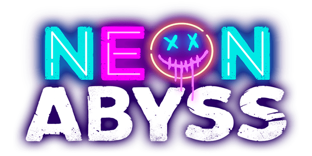 Logotipo del abismo de neón