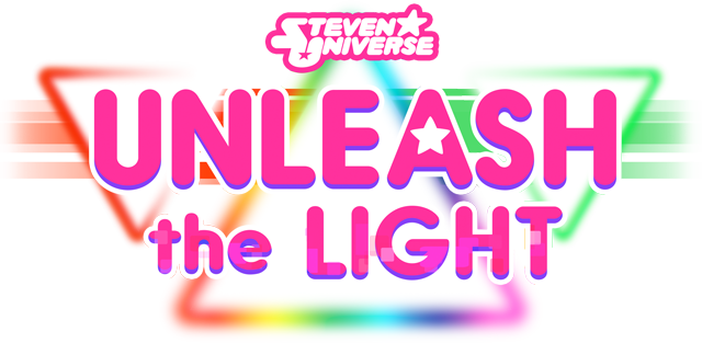Steven Universe unleashes the light logo