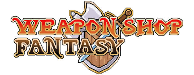 Weapon shop fantasy logo