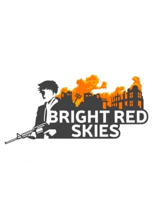Bright Red Skies Poster