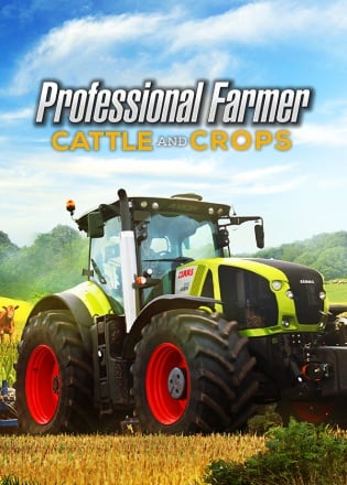 Professional Farmer: Cattle and Crops Poster