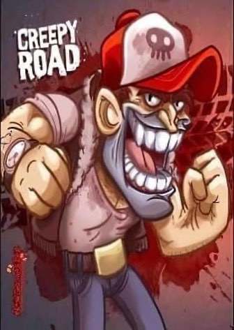 Creepy Road Poster