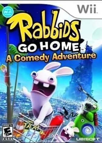 Rabbids Go Home Poster