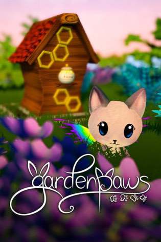 Garden Paws Poster