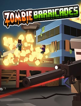 Zombie barricades Poster