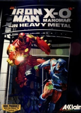 Iron Man / X-O Manowar in Heavy Metal Poster