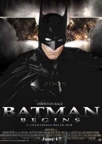 Batman begins Poster