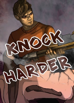 Knock harder poster