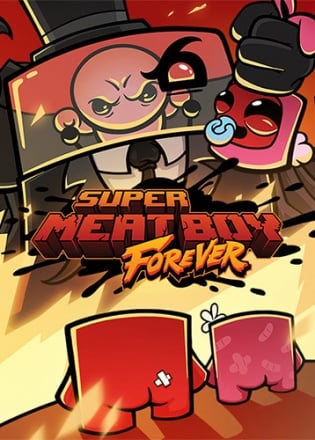 Super Meat Boy Forever Poster
