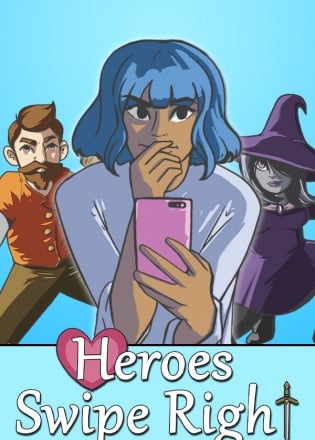 Heroes swipe right Poster