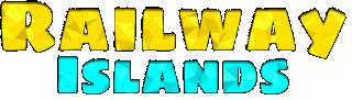 Railway islands - puzzle logo