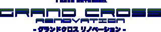 GRAND CROSS: ReNOVATION logo