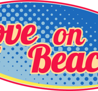Love on the beach logo