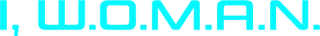 I, W.O.M.A.N. Logo