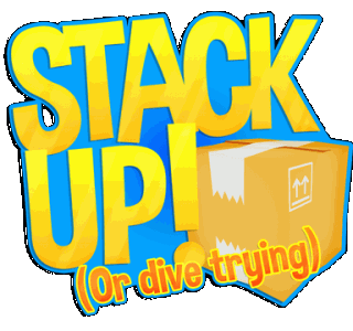 Stack up!  (or diving attempt) logo