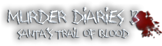 Murder Diaries 3 - Santas Trail of Blood Logo