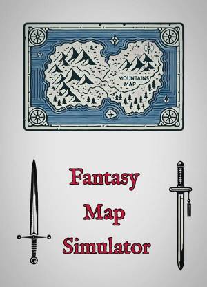 Fantasy Map Simulator Poster