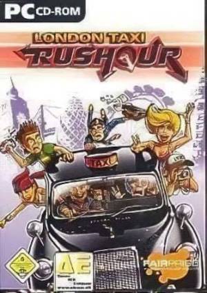 London Taxi Rushour Poster
