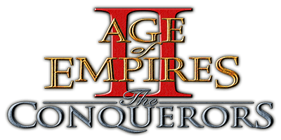 Age of Empires 2: The main logo of the Conquerors