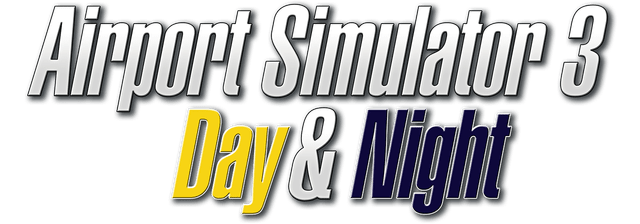 Airport Simulator 3: Logo principal do dia e da noite
