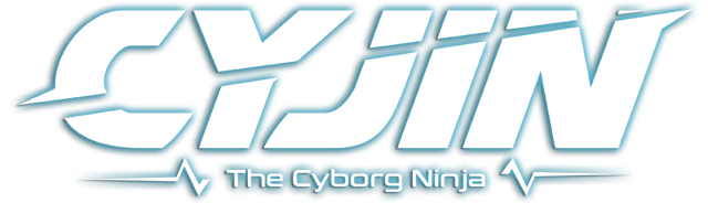 Cyjin: el logotipo principal de Cyborg Ninja