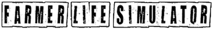 Farmer Life Simulator Main Logo