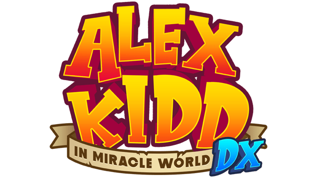 Alex Kidd in Miracle World DX Main Logo