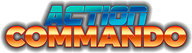 Logotipo principal de Action Commando