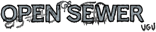 Open the sewage main logo