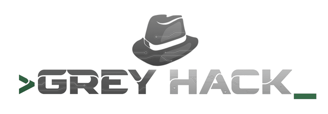 Logotipo principal de hack gris