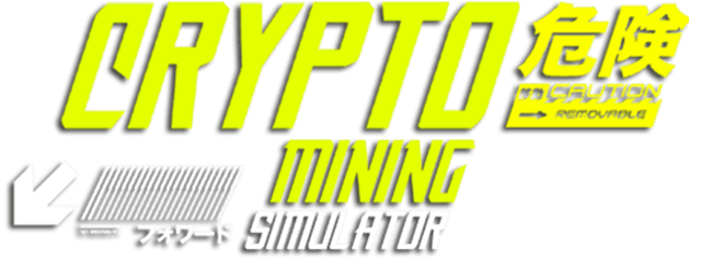 Crypto mining simulator main logo