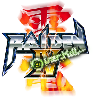 Raiden IV: OverKill Main Logo