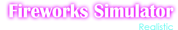 Fireworks Simulator: Realistic Main Logo