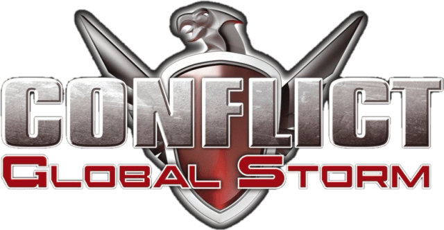 Conflito: logotipo principal do Global Storm