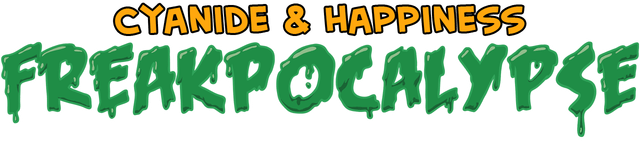Felicidade Cyanide - logotipo principal do Freakpocalypse